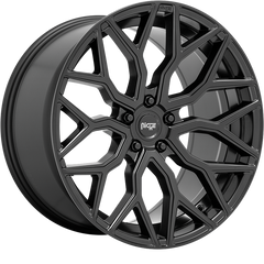 Niche 19x8.5 M261 Mazzanti Matte Black +35mm