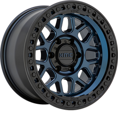 KMC 20x9 KM549 GRS Midnight Blue w/ Gloss Black Lip +18mm