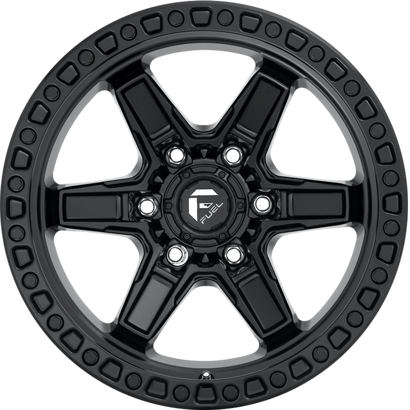 Fuel 18x9 D697 Kicker Matte Black -12mm