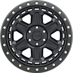 Black Rhino 17x9 Reno Matte Black w/ Brass Bolts -18mm