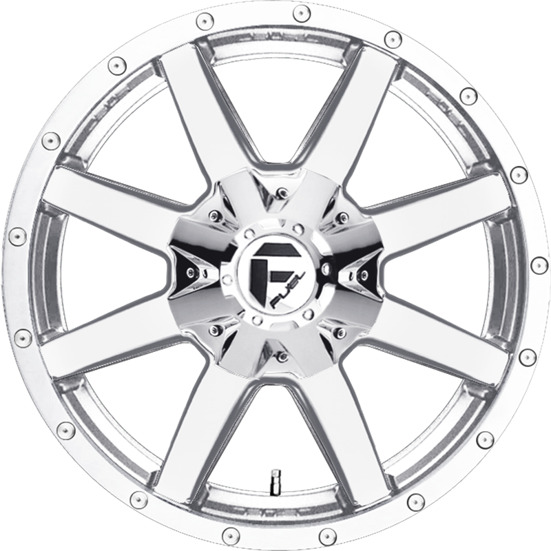 Fuel 20x8.25 D538 Maverick Dually Chrome +122mm