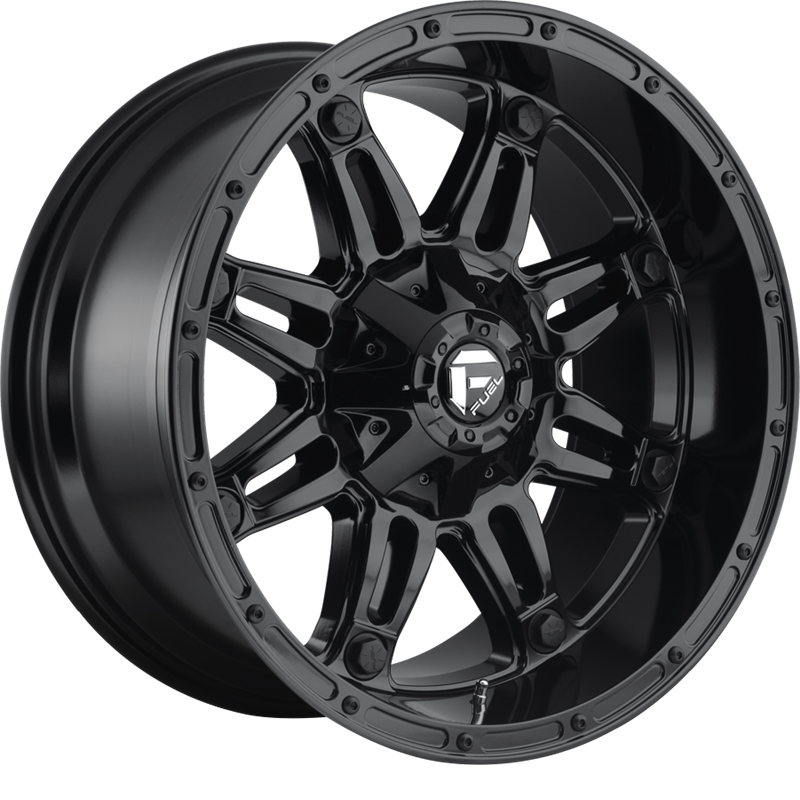 Fuel 18x9 D625 Hostage Gloss Black -12mm