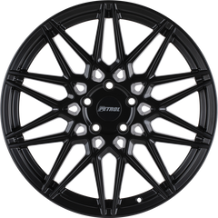 Petrol 17x8 P3C Semi Gloss Black +35mm