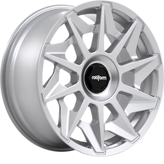 Rotiform 19x8.5 R124 CVT Gloss Silver +45mm