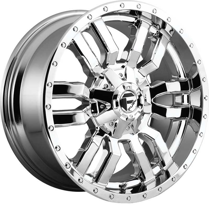 Fuel 20x9 D631 Sledge Chrome +1mm