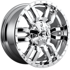 Fuel 20x9 D631 Sledge Chrome +1mm