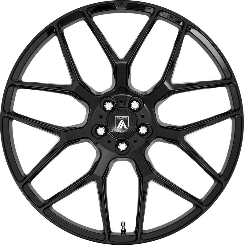 Asanti 20x9 ABL-27 Dynasty Gloss Black +35mm