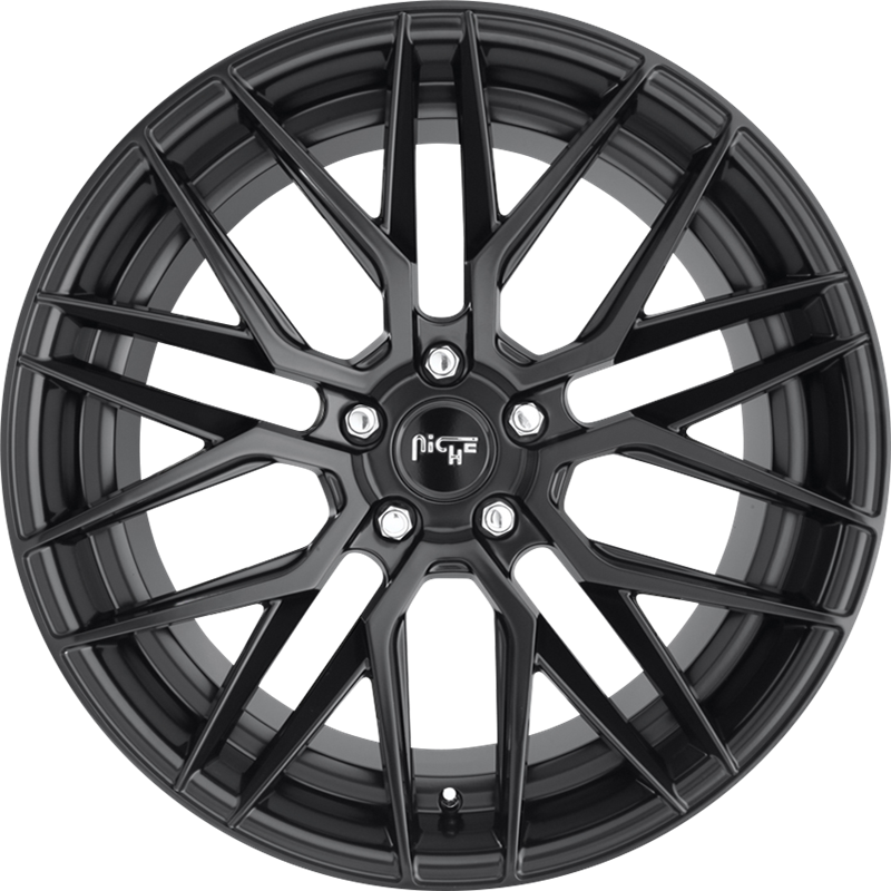 Niche 18x8 M190 Gamma Matte Black +40mm