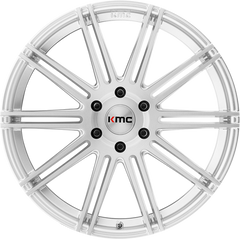 KMC 20x9 KM707 Channel Brushed Silver +30mm