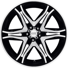 American Racing 18x8.5 AR893 Mainline Gloss Black Machined +30mm