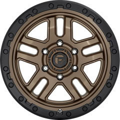 Fuel 20x9 D702 Ammo Matte Bronze w/ Black Ring +20mm