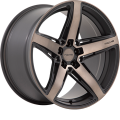 Niche 20x9.5 M271 Teramo Matte Black Machined w/ Double Dark Tint +32mm