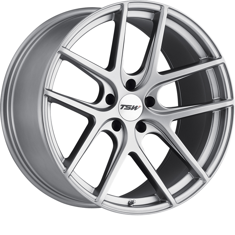 TSW 20x10 Geneva Matte Titanium Silver +35mm