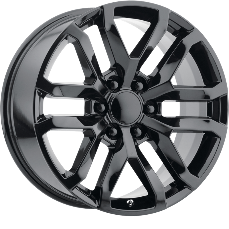 Performance Replicas 20x9 PR196 Gloss Black +24mm