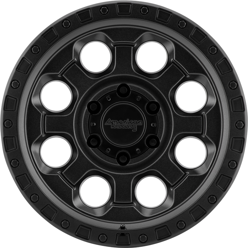 American Racing 18x9 AR201 Cast Iron Black +40mm