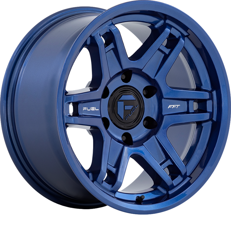 Fuel 17x9 D839 Slayer Dark Blue -38mm