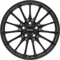 Petrol 19x8 P3A Matte Black +40mm