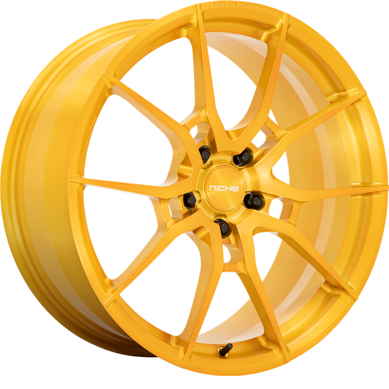 Niche 20x9.5 T112 Kanan Brushed Candy Gold +23mm