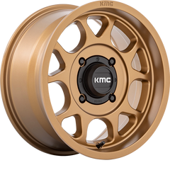 KMC Powersports 15x7 KS137 Toro S UTV Matte Bronze +10mm