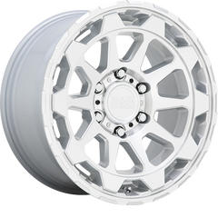 Black Rhino 20x9 Rotor Gloss Silver w/ Mirror Cut Face +12mm