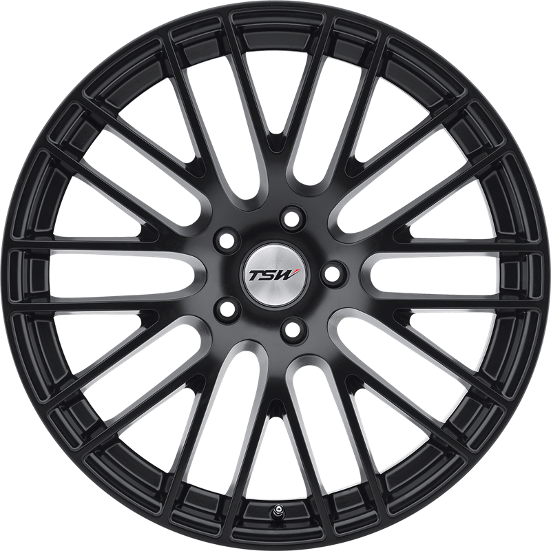 TSW 18x10 Max Matte Black +25mm