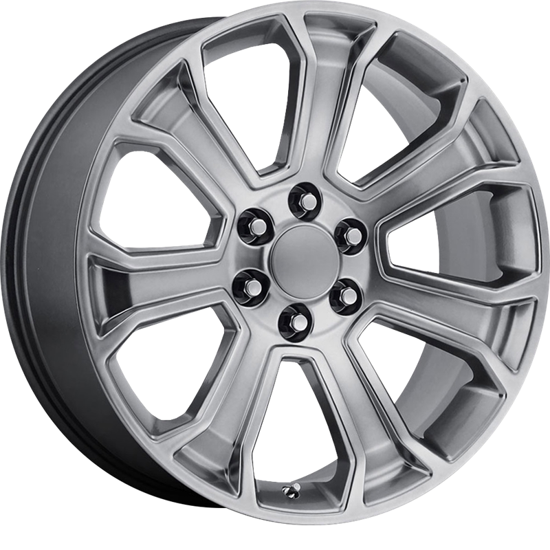 Performance Replicas 20x9 PR166 Hyper Silver +24mm