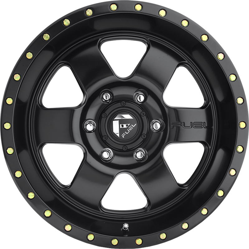 Fuel 20x9 D618 Podium Matte Black +1mm