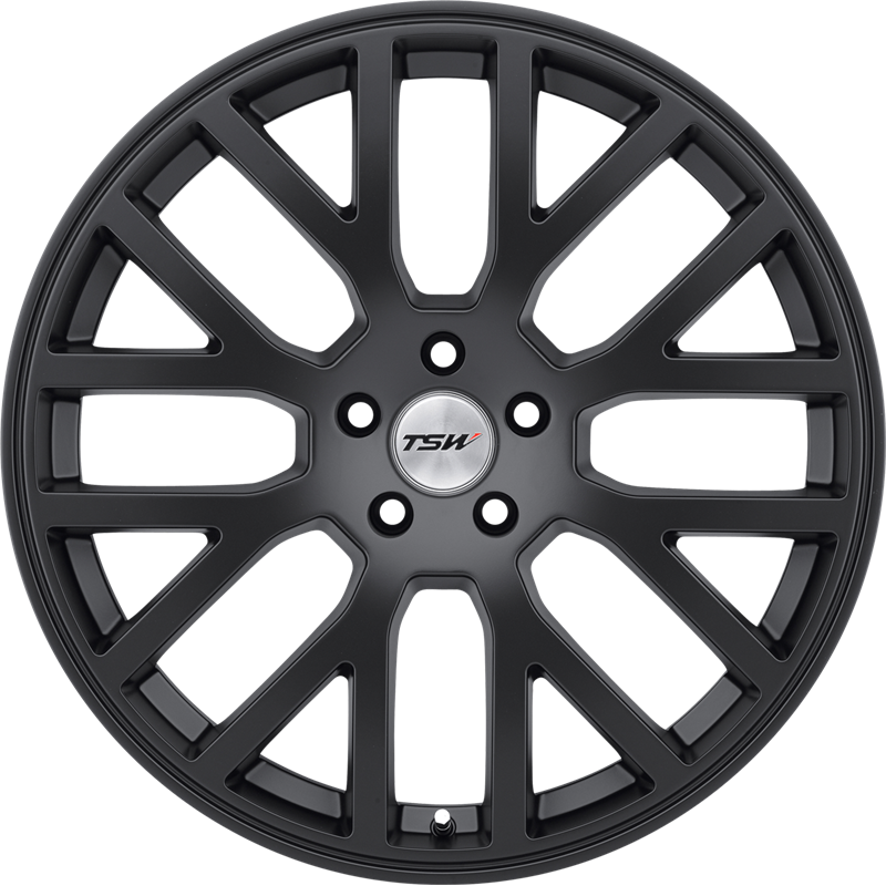 TSW 20x10 Donington Matte Black +40mm