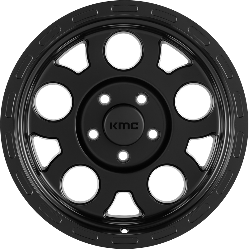 KMC 15x7 KM522 Enduro Matte Black -6mm