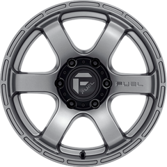 Fuel 18x9 D767 Rush Matte Gunmetal +1mm