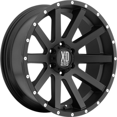 XD 20x10 XD818 Heist Satin Black Milled -24mm