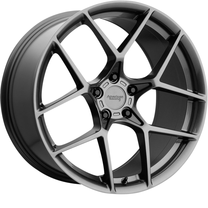 American Racing 20x10.5 AR924 Crossfire Graphite +45mm