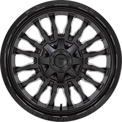 Fuel 20x10 D796 Arc Matte Black w/ Gloss Black Lip -18mm