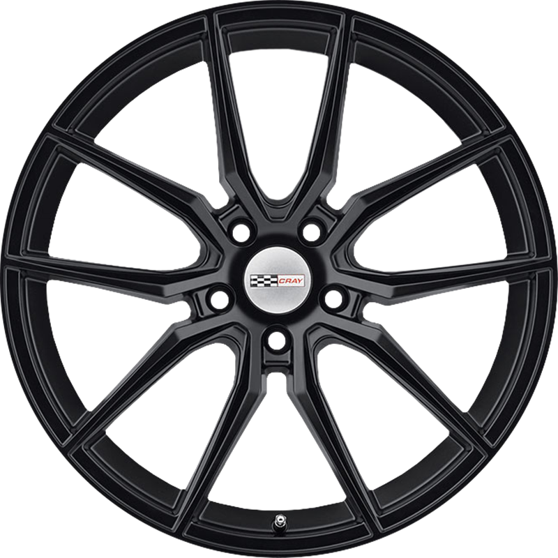 Cray 20x11 Spider Matte Black +76mm