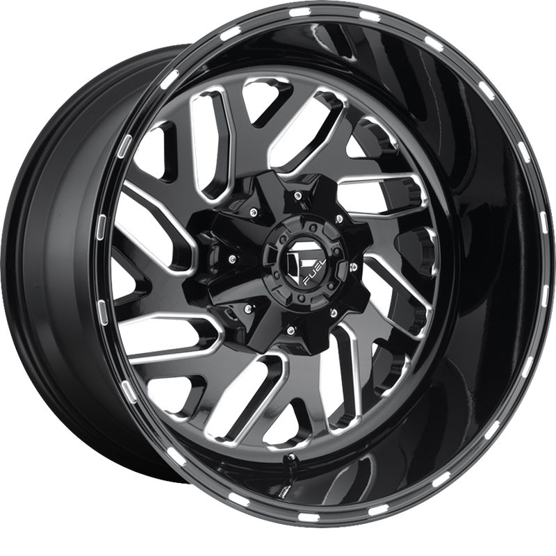 Fuel 17x9 D581 Triton Gloss Black Milled -12mm