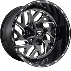 Fuel 17x9 D581 Triton Gloss Black Milled -12mm