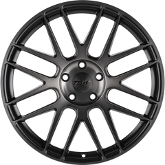 TSW 19x8.5 Nord Semi Gloss Black w/ Ball Milling and Machined Dark Tint Face +35mm