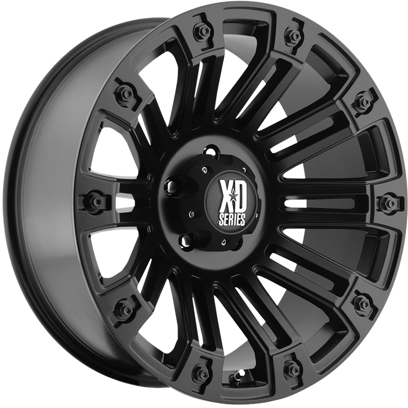 XD 20x10 XD810 Brigade Satin Black -24mm
