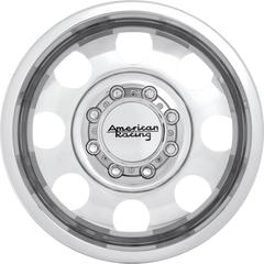 American Racing 16x6 AR204 Baja Dually Polished -134mm