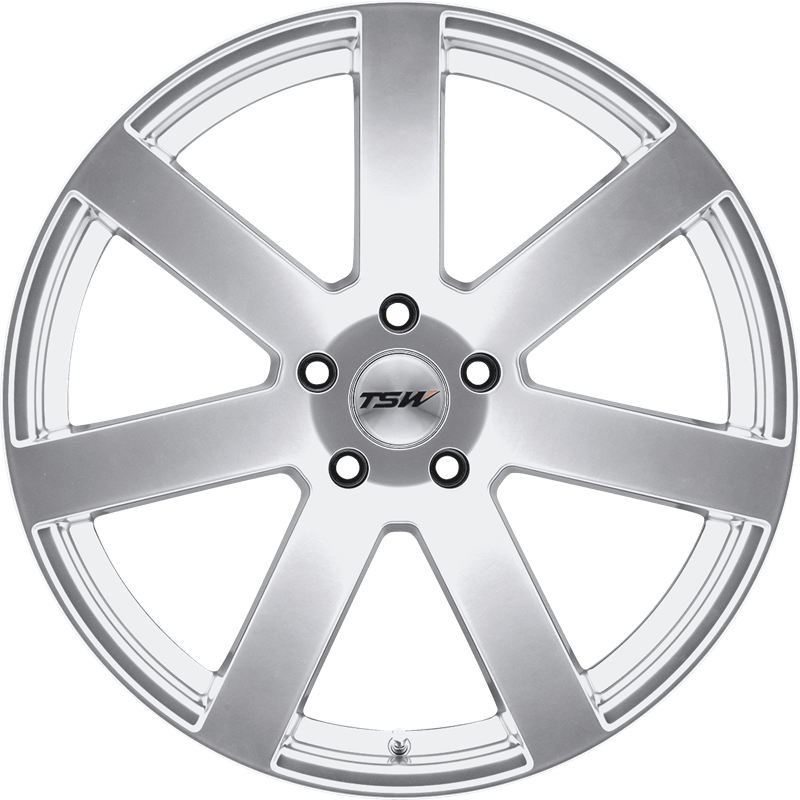 TSW 18x8 Bardo Hyper Silver +32mm