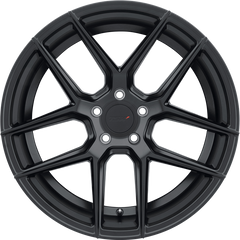 TSW 20x10 Tabac Semi Gloss Black +40mm