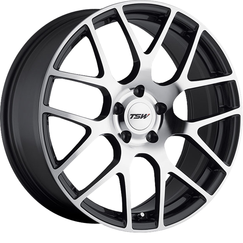 TSW 19x10.5 Nurburgring Gunmetal w/ Mirror Cut Face +27mm