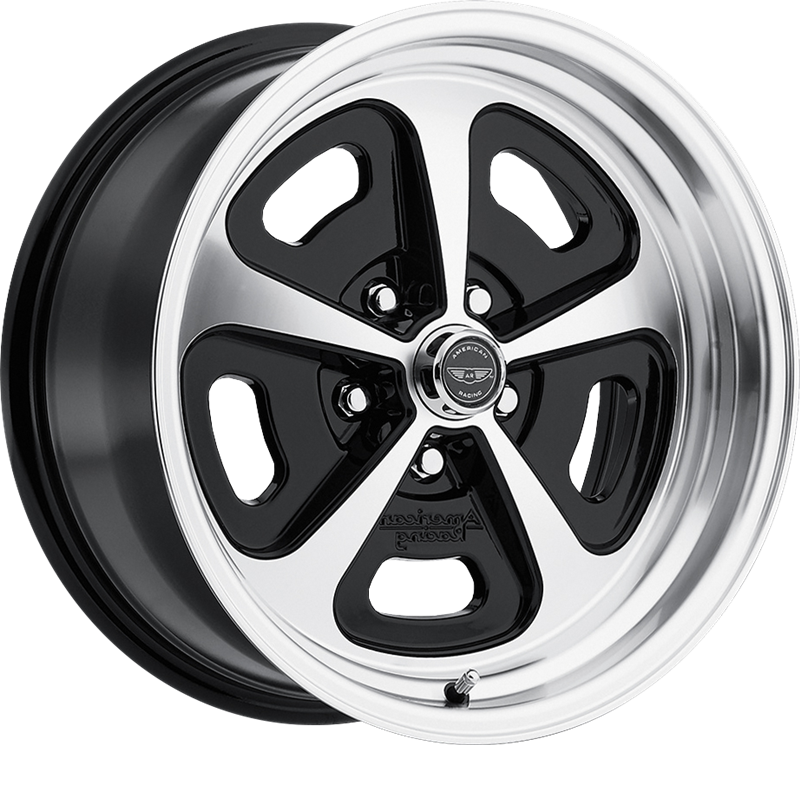 American Racing 15x8 VN501 500 Mono Cast Gloss Black Machined +0mm