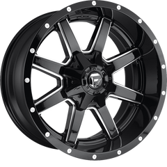 Fuel 18x9 D610 Maverick Gloss Black Milled -12mm