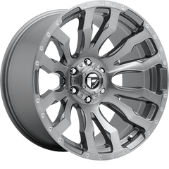 Fuel 20x10 D693 Blitz Brushed Gunmetal w/ Tinted Clear Coat -18mm