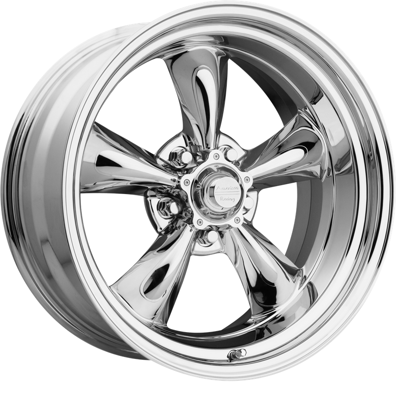 American Racing 14x7 VN615 Torq Thrust II 1 PC Chrome +0mm