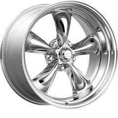 American Racing 17x8 VN515 Torq Thrust II 1 PC Polished +25mm