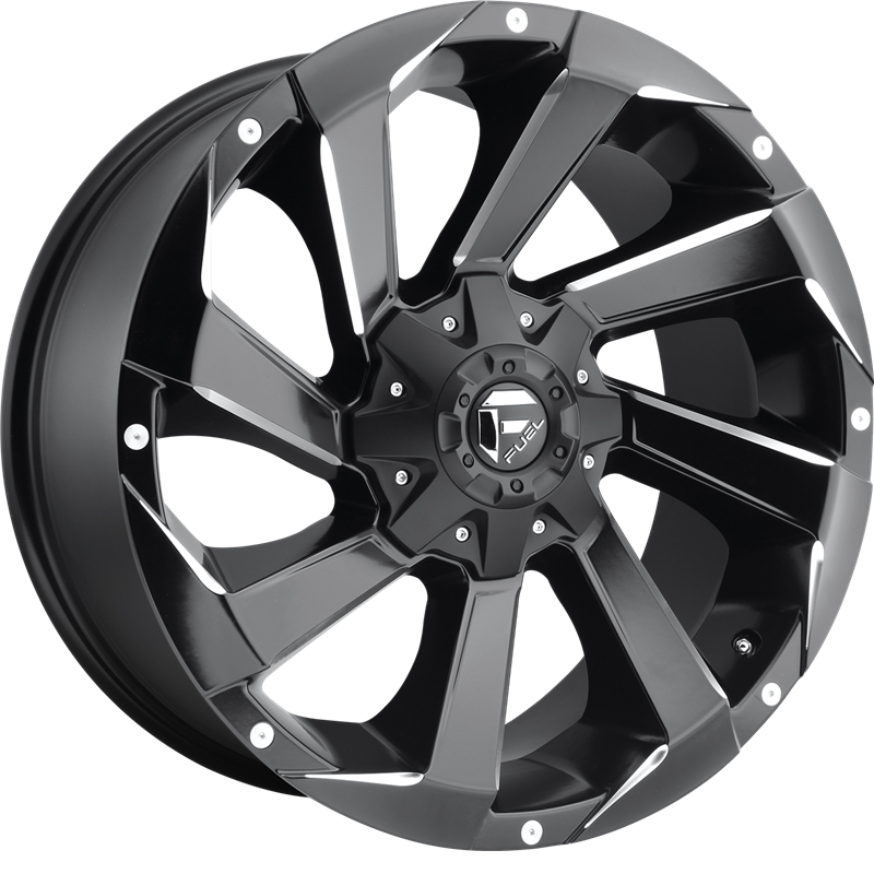 Fuel 20x9 D592 Razor Matte Black Milled +1mm