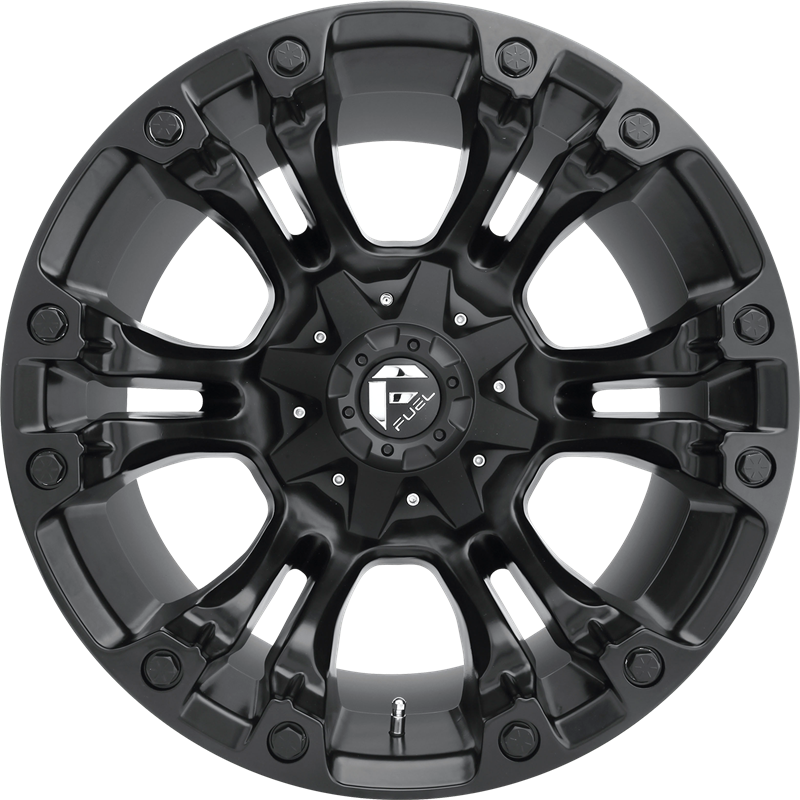 Fuel 18x9 D560 Vapor Matte Black +1mm