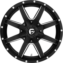 Fuel 17x9 D538 Maverick Matte Black Milled +20mm